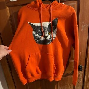 RARE odd future golf wang orange cat hoodie